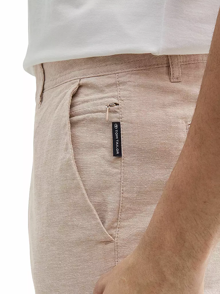 TOM TAILOR | Leinenhose | beige