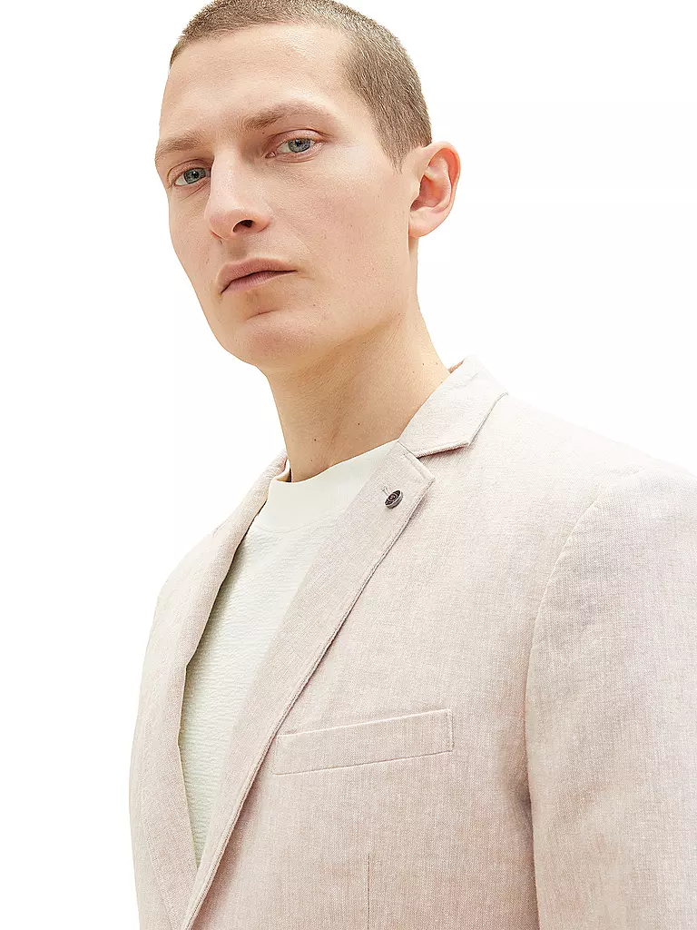 TOM TAILOR | Leinensakko | beige