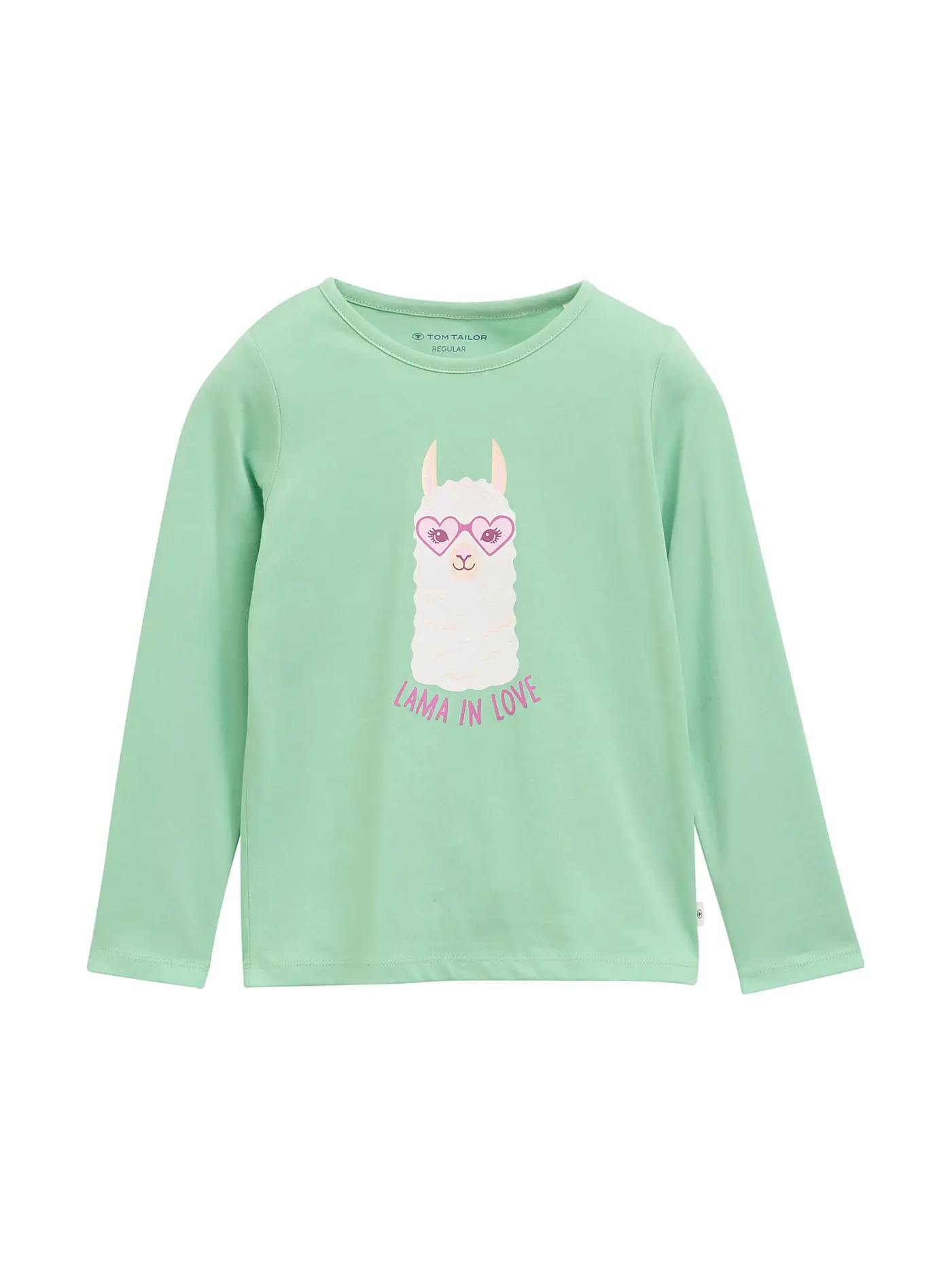TOM TAILOR | Mädchen Langarmshirt  | hellgrün