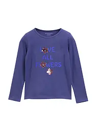 TOM TAILOR | Mädchen Langarmshirt  | dunkelblau