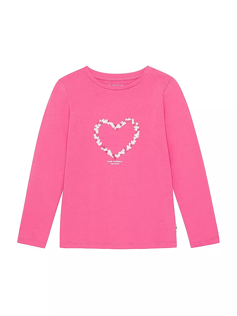 TOM TAILOR | Mädchen Langarmshirt  | pink