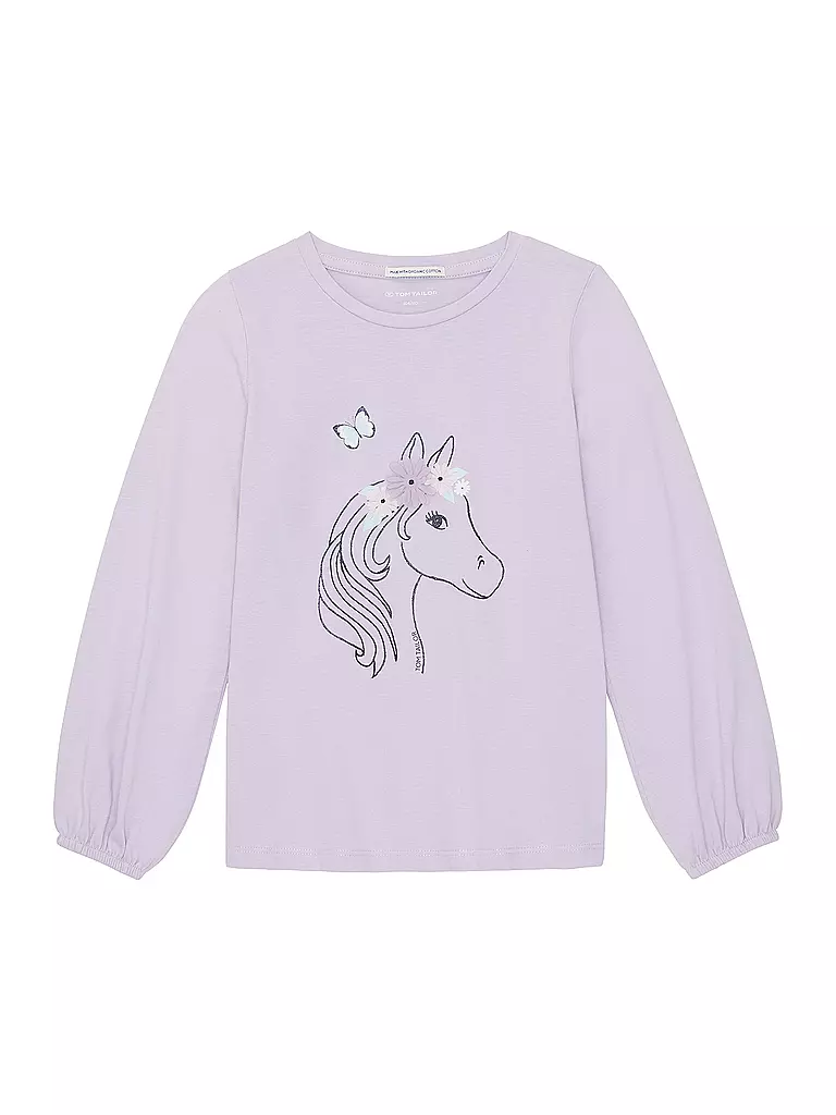 TOM TAILOR | Mädchen Langarmshirt | lila