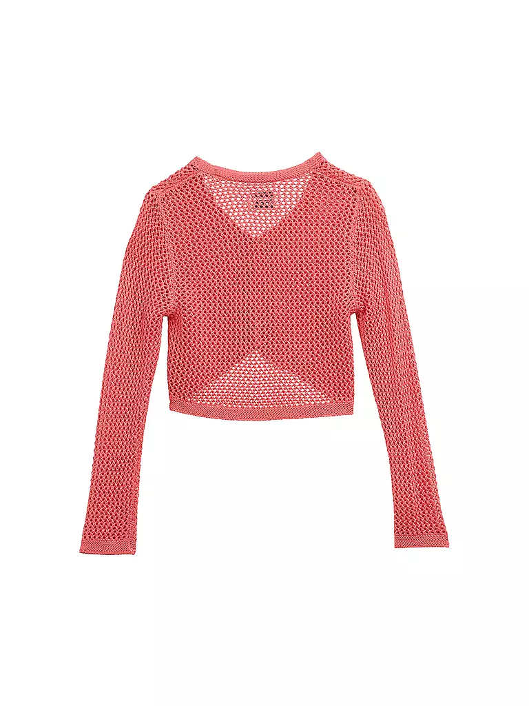 TOM TAILOR | Mädchen Strickjacke | orange