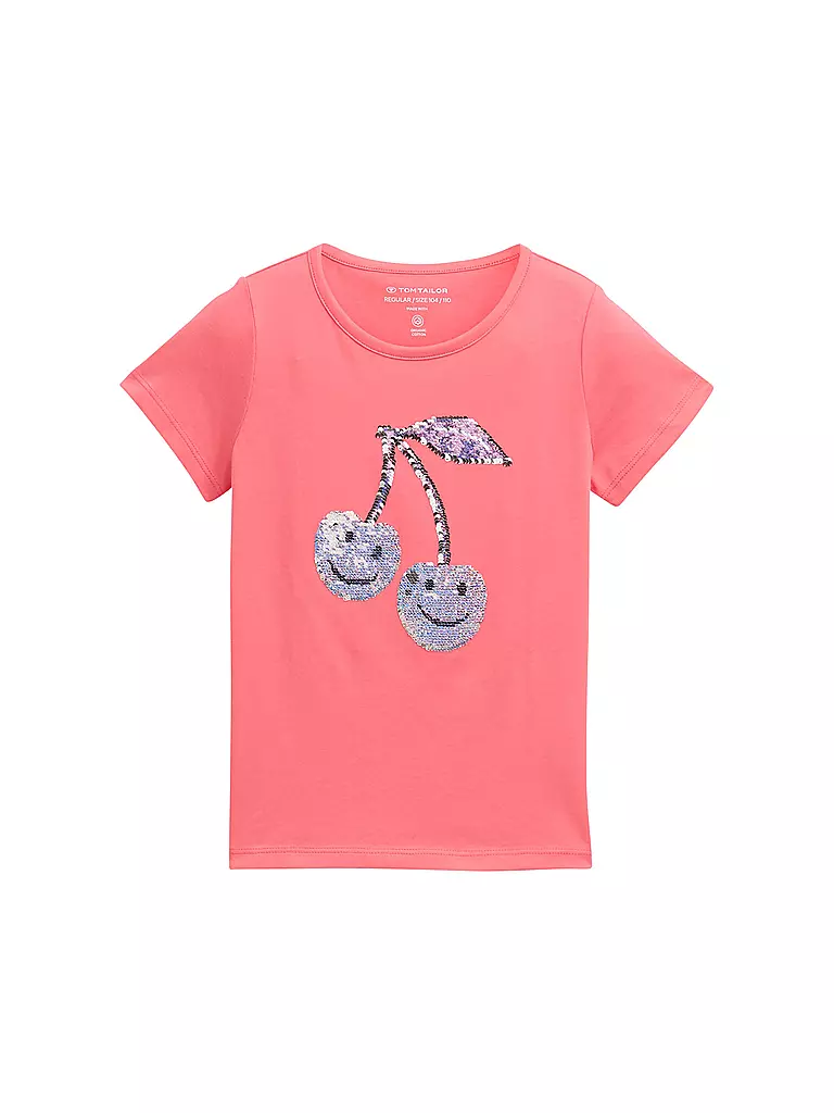 TOM TAILOR | Mädchen T-Shirt  | orange