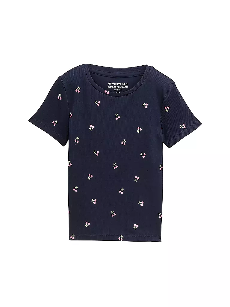 TOM TAILOR | Mädchen T-Shirt  | dunkelblau