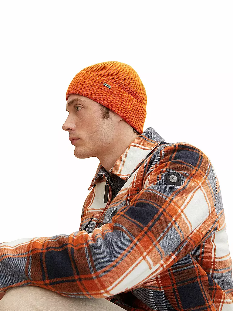 TOM TAILOR | Mütze - Haube | orange