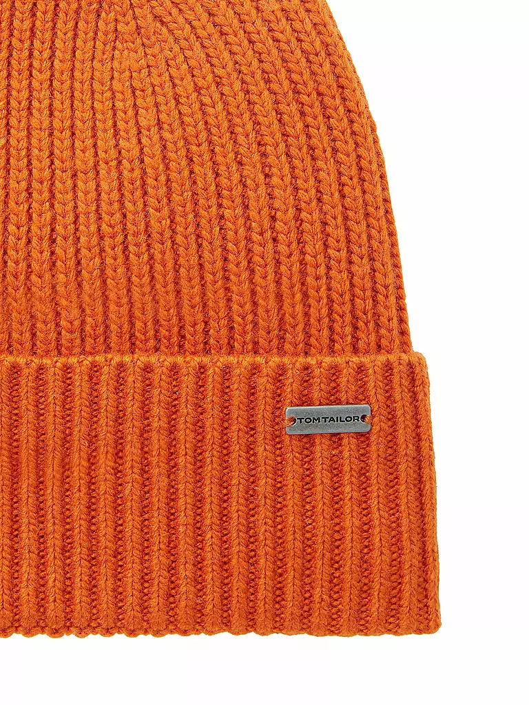 TOM TAILOR | Mütze - Haube | orange