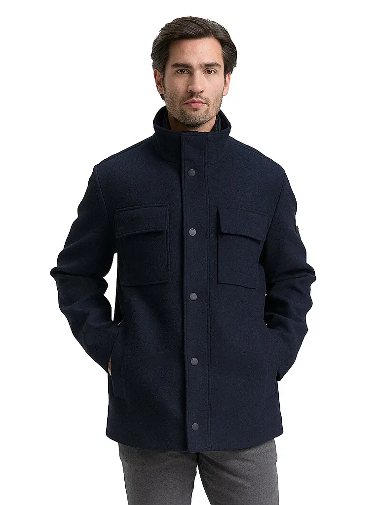 TOM TAILOR | Mantel 2-in-1 | blau