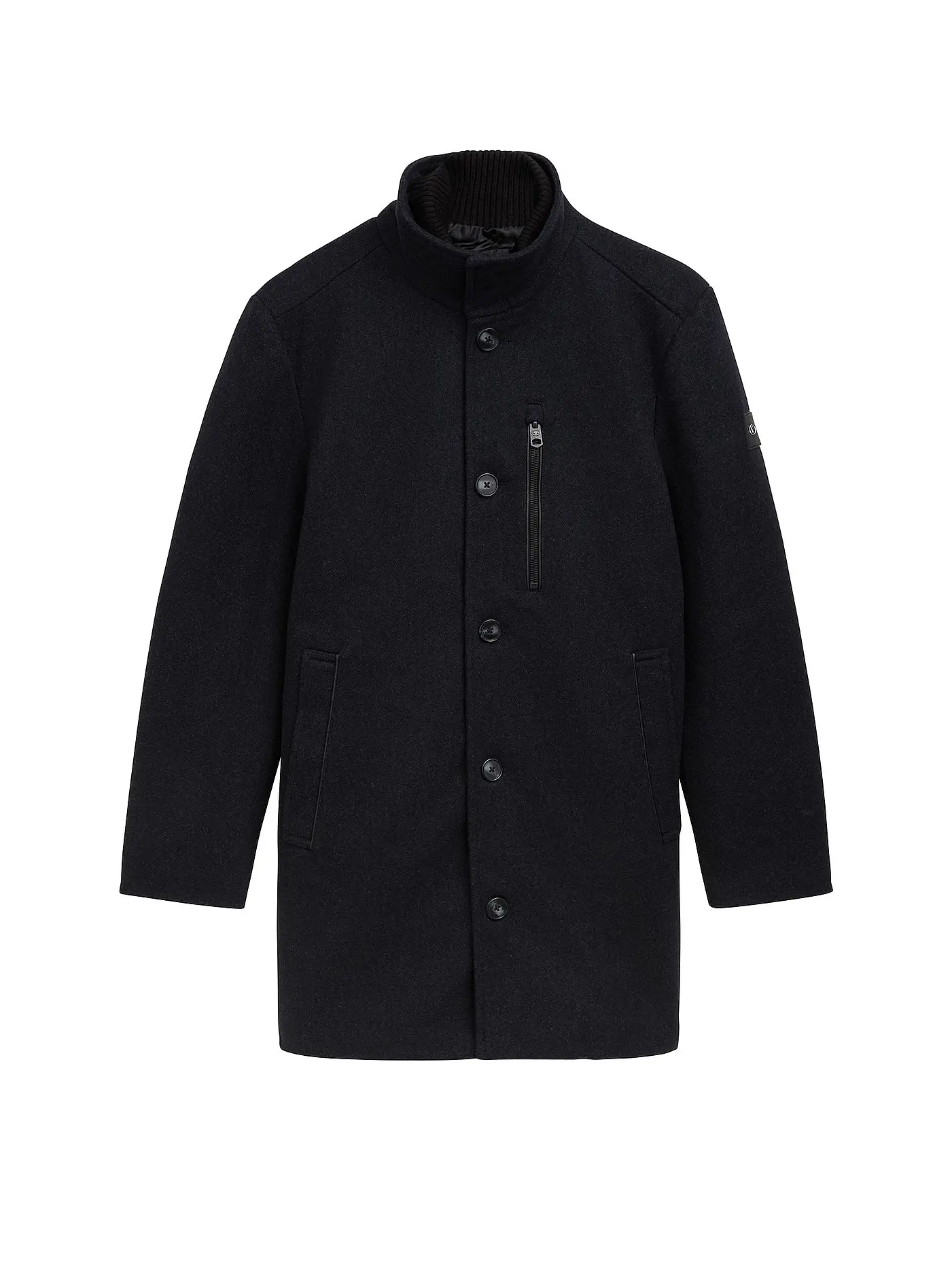 TOM TAILOR | Mantel | dunkelblau