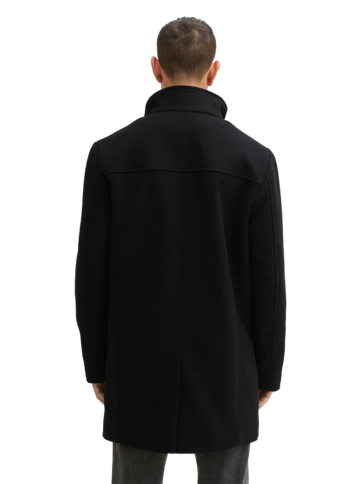 TOM TAILOR | Mantel | schwarz