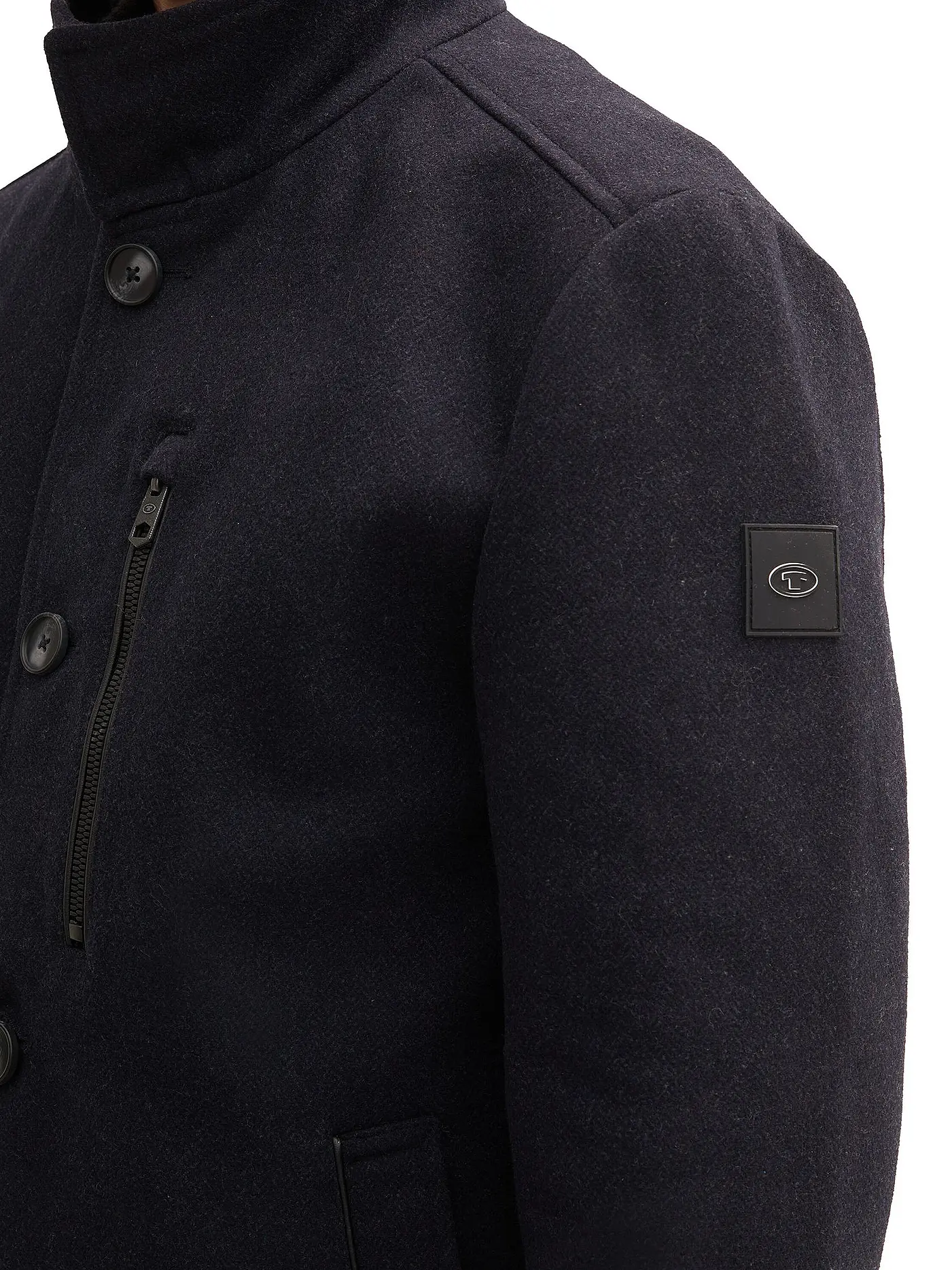 TOM TAILOR | Mantel | dunkelblau