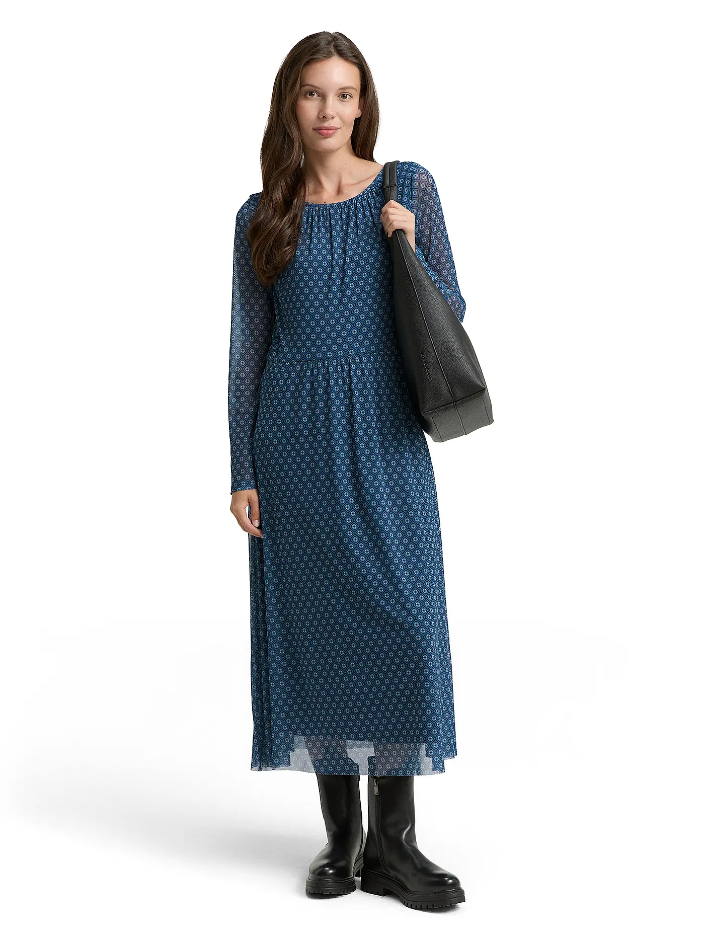 TOM TAILOR | Maxikleid  | petrol