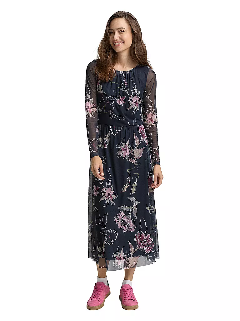 TOM TAILOR | Maxikleid  | schwarz