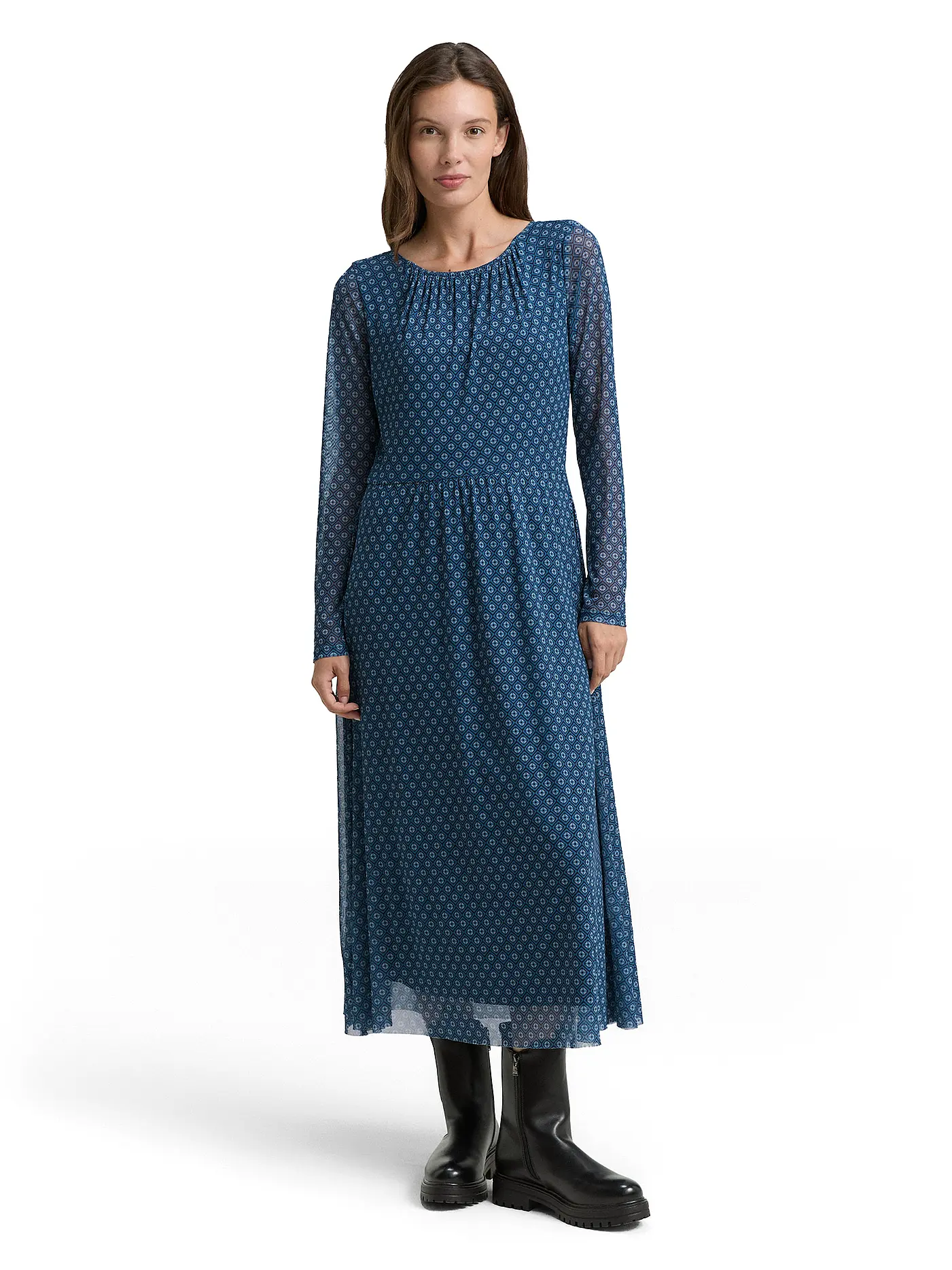 TOM TAILOR | Maxikleid  | petrol