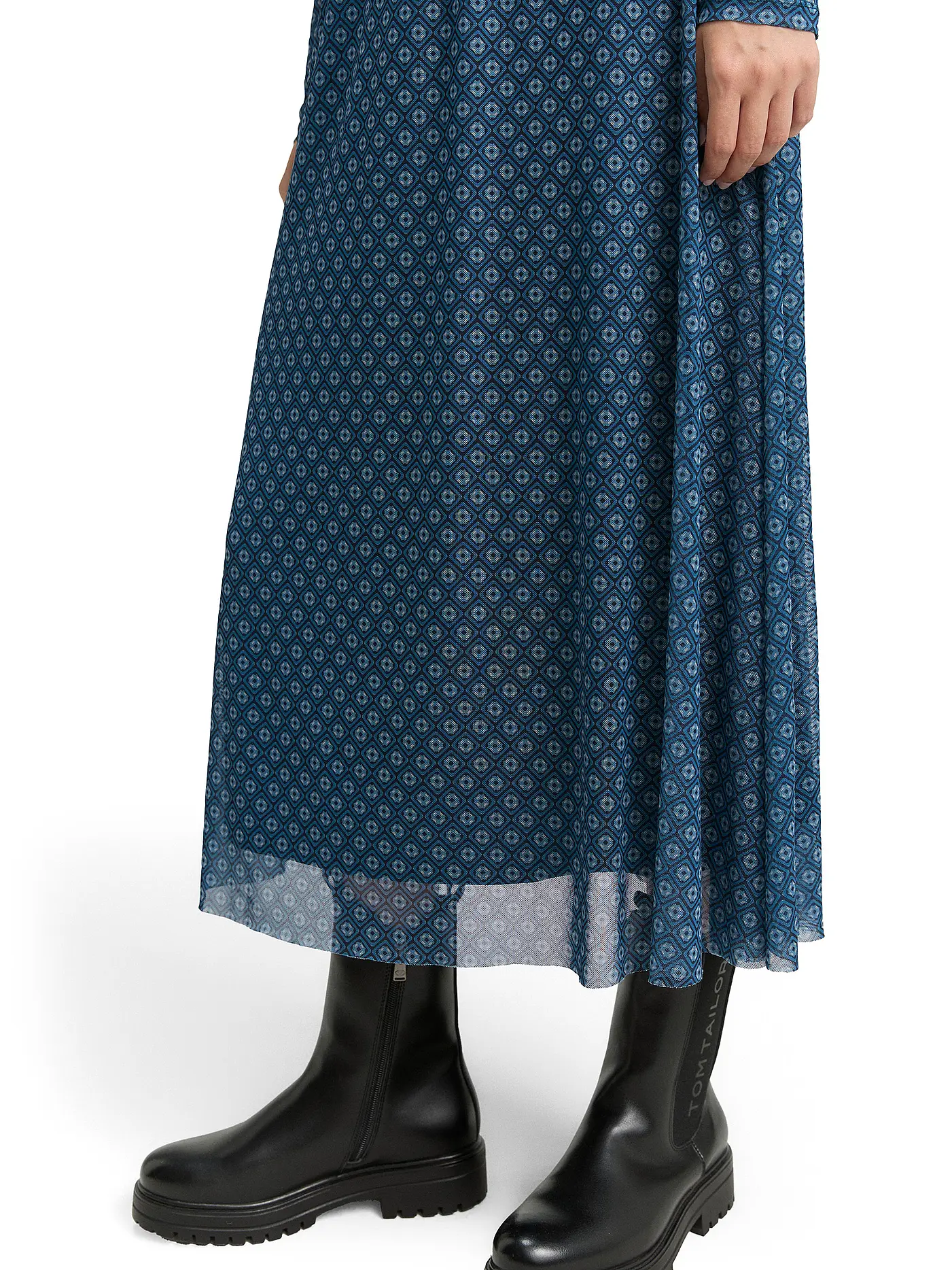 TOM TAILOR | Maxikleid  | petrol