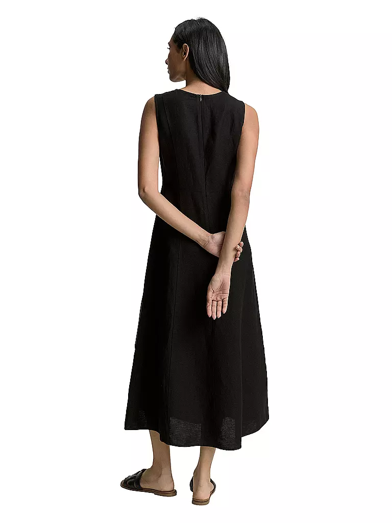 TOM TAILOR | Maxikleid | schwarz