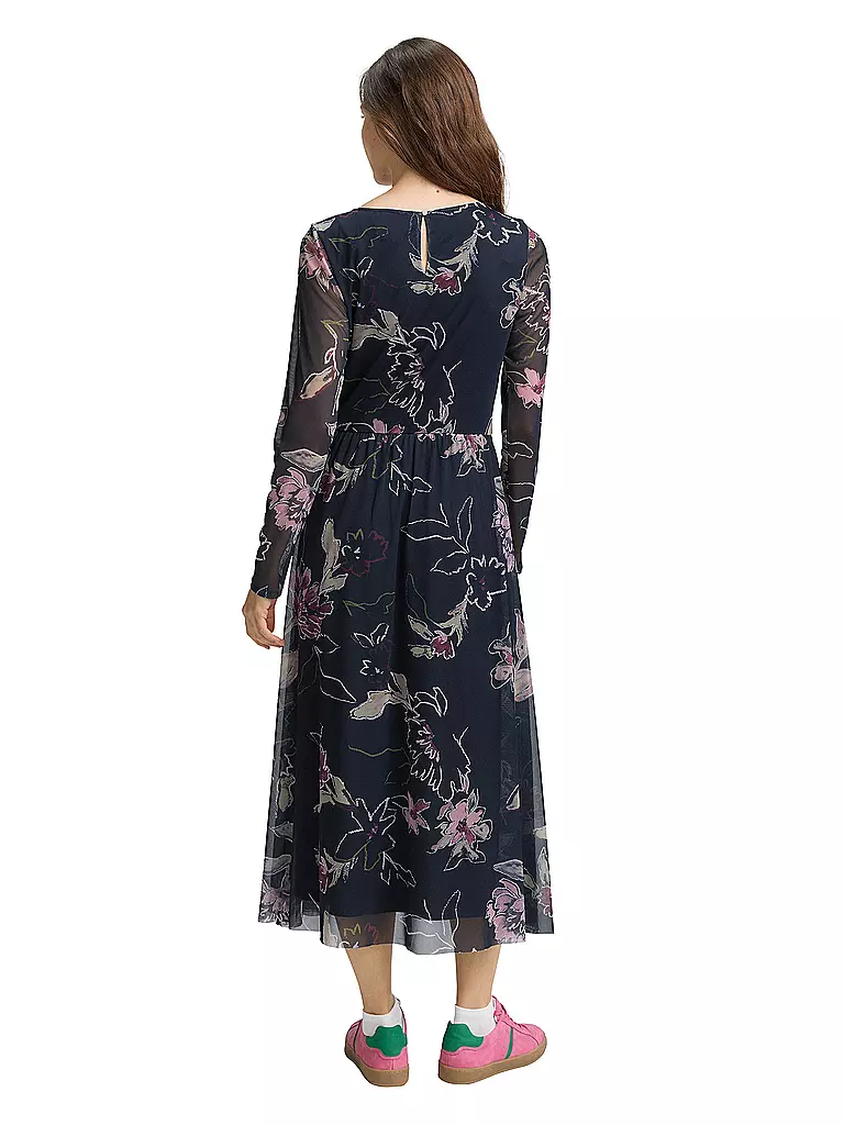 TOM TAILOR | Maxikleid | schwarz