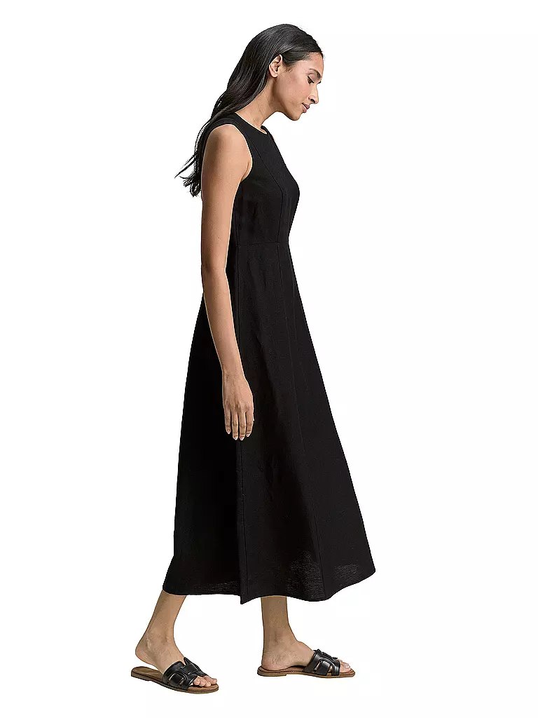TOM TAILOR | Maxikleid | schwarz