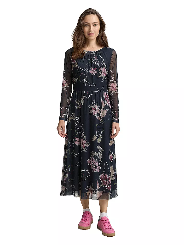 TOM TAILOR | Maxikleid | schwarz