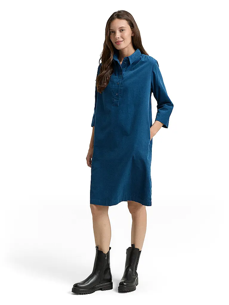 TOM TAILOR | Midikleid  | petrol