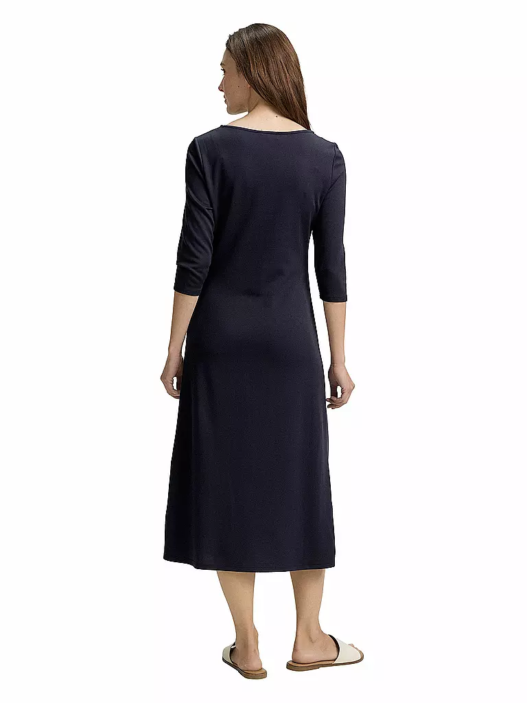 TOM TAILOR | Midikleid | dunkelblau