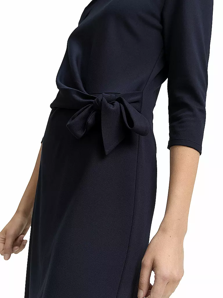 TOM TAILOR | Midikleid | dunkelblau