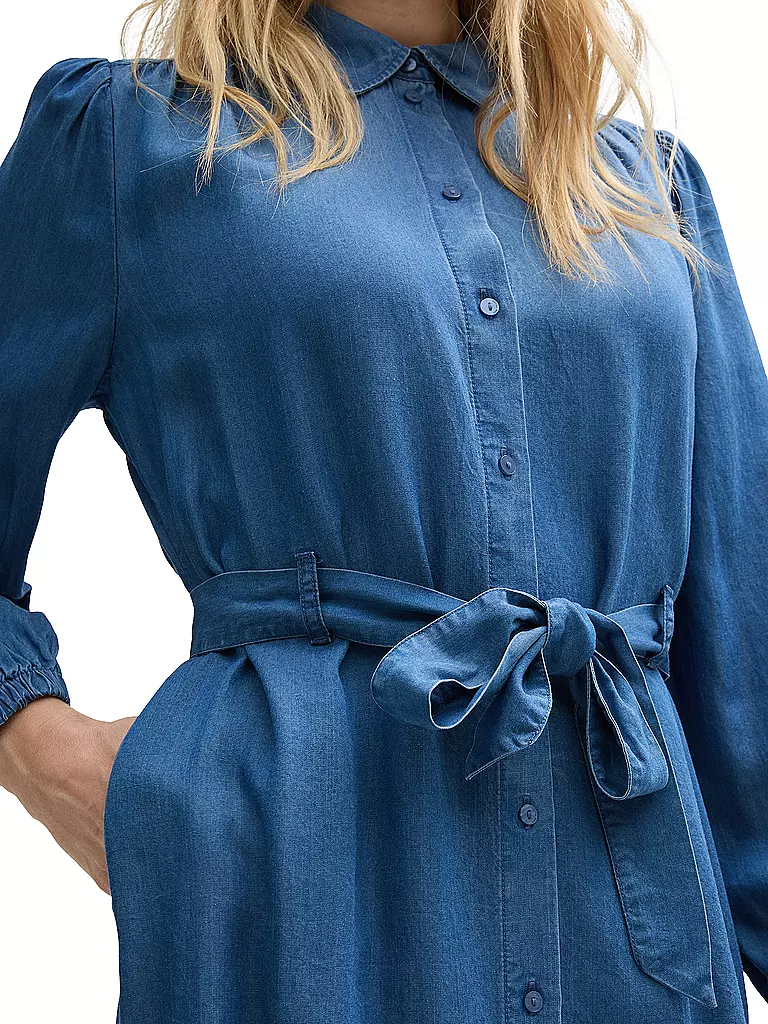 TOM TAILOR | Midikleid | blau