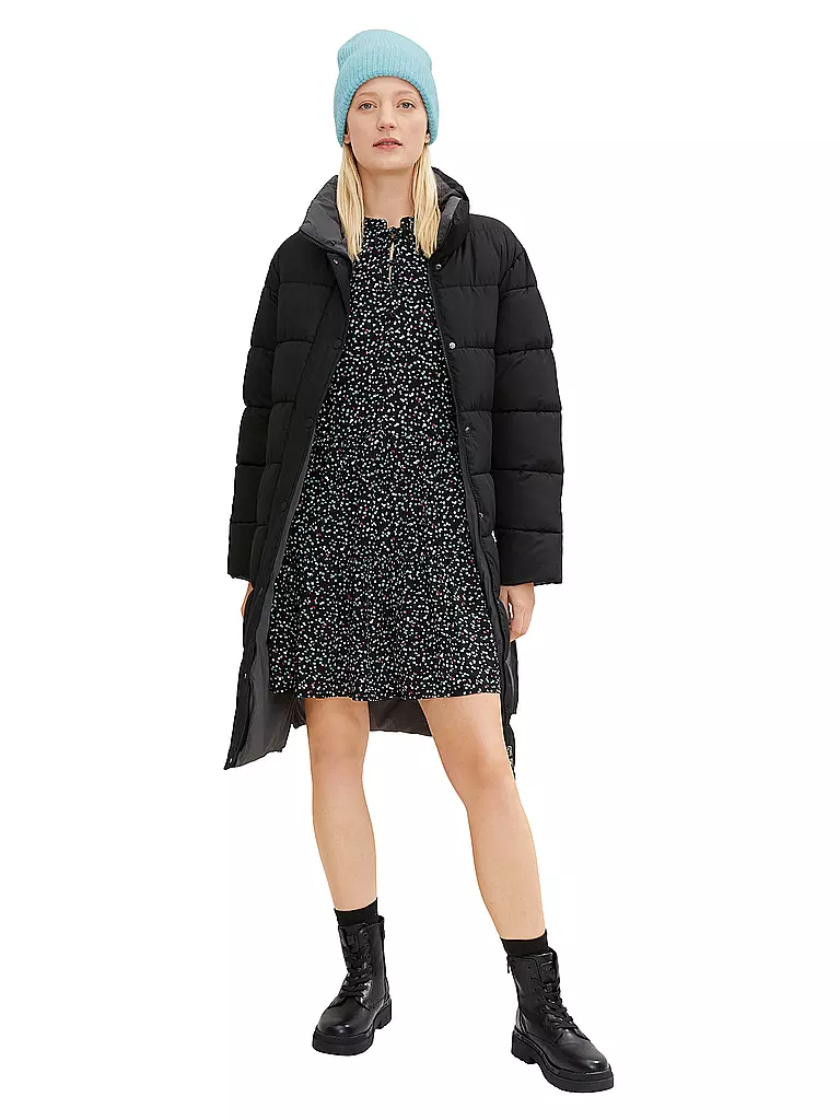 TOM TAILOR | Minikleid | schwarz