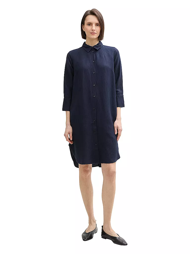 TOM TAILOR | Minikleid | dunkelblau