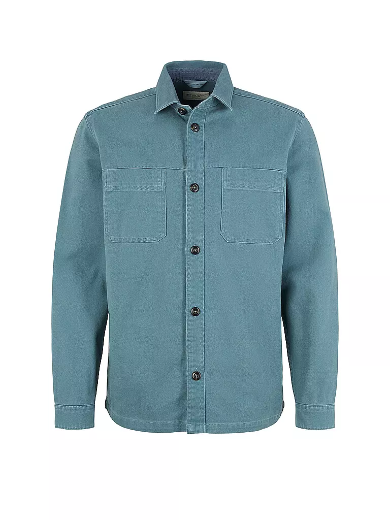 TOM TAILOR | Overshirt | petrol