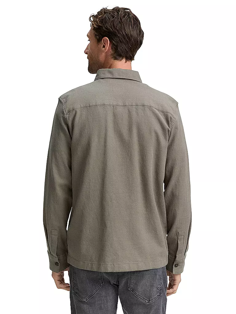 TOM TAILOR | Overshirt | olive