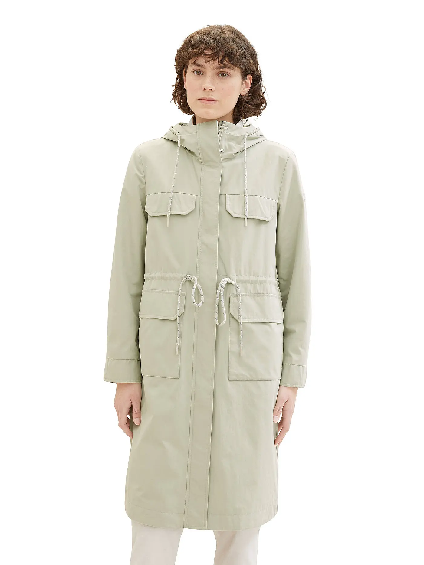 TOM TAILOR | Parka | creme