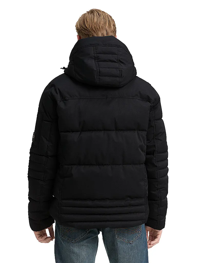 TOM TAILOR | Parka | schwarz