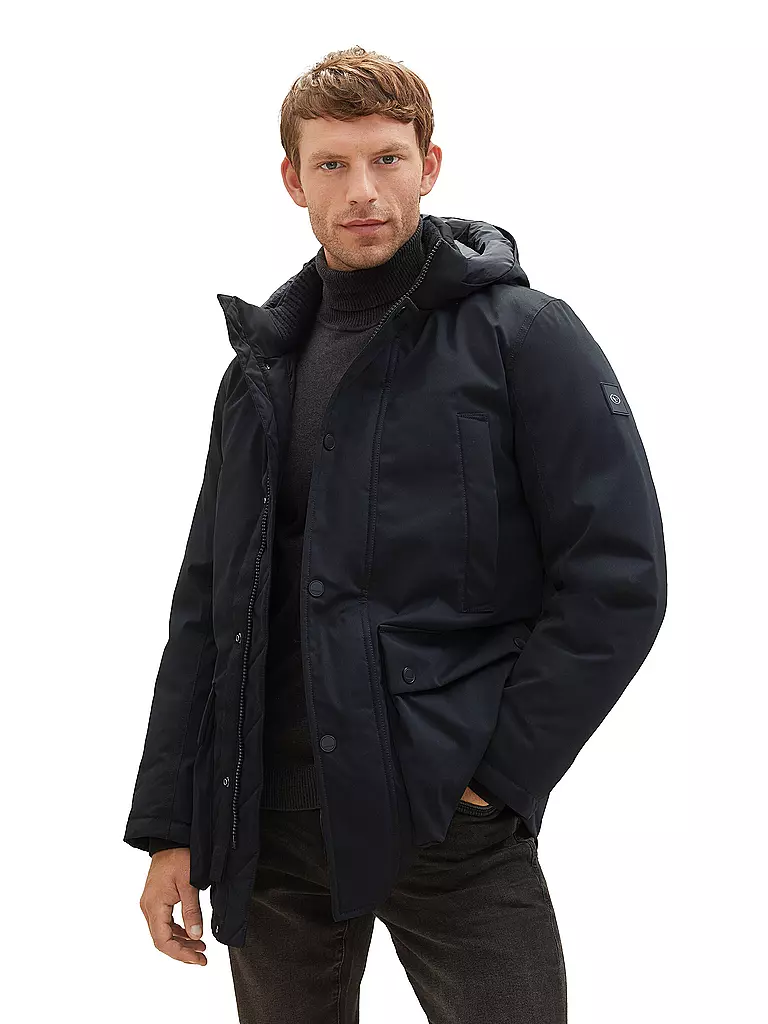 TOM TAILOR | Parka | dunkelblau