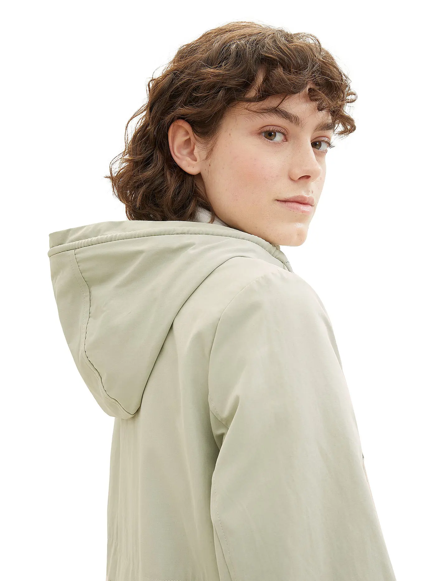 TOM TAILOR | Parka | creme