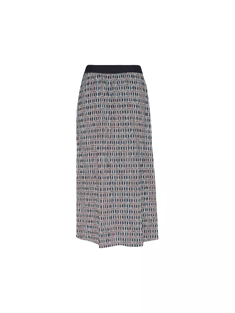 TOM TAILOR | Plisseerock | blau
