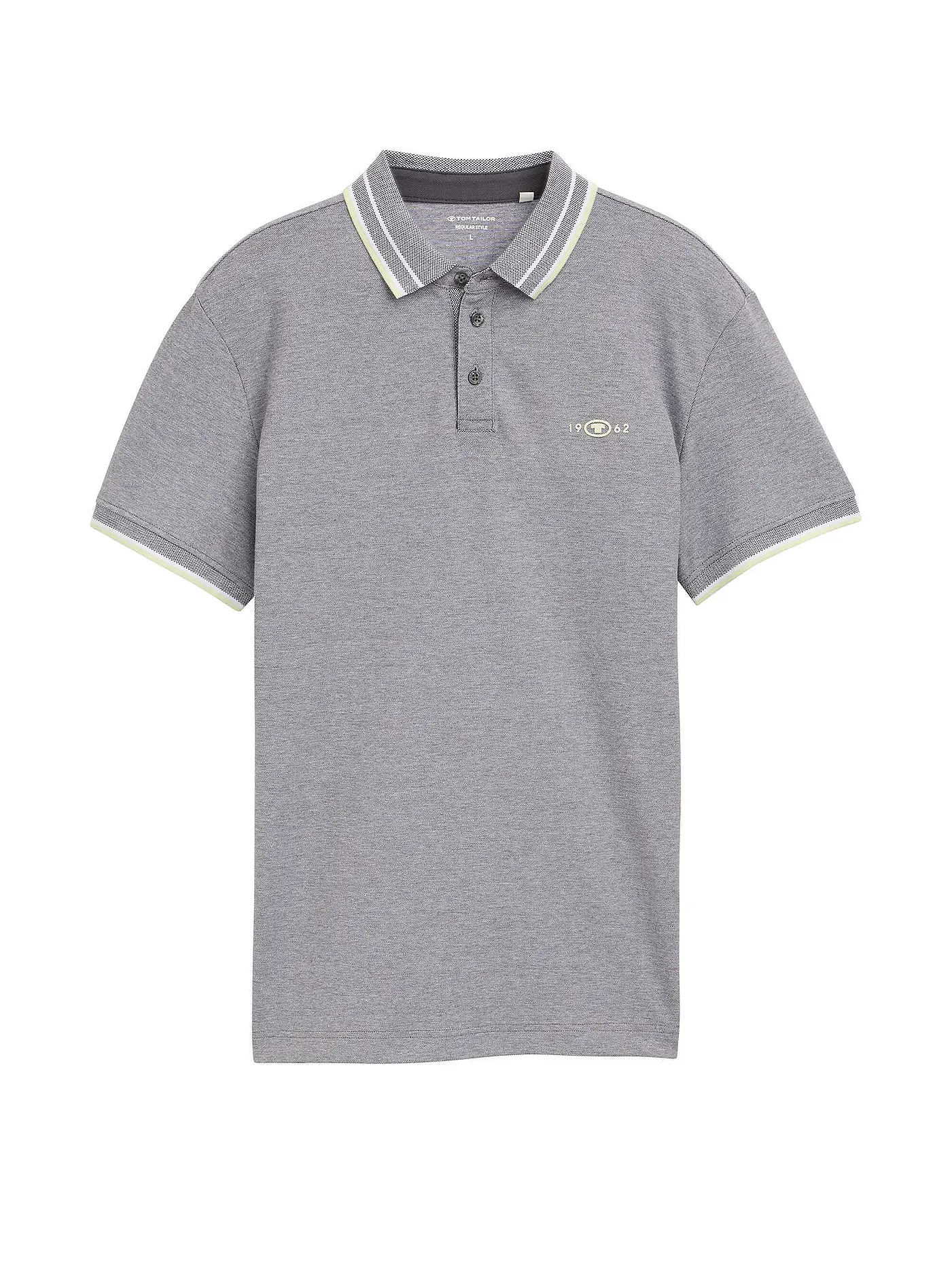 TOM TAILOR | Poloshirt  | hellgrau