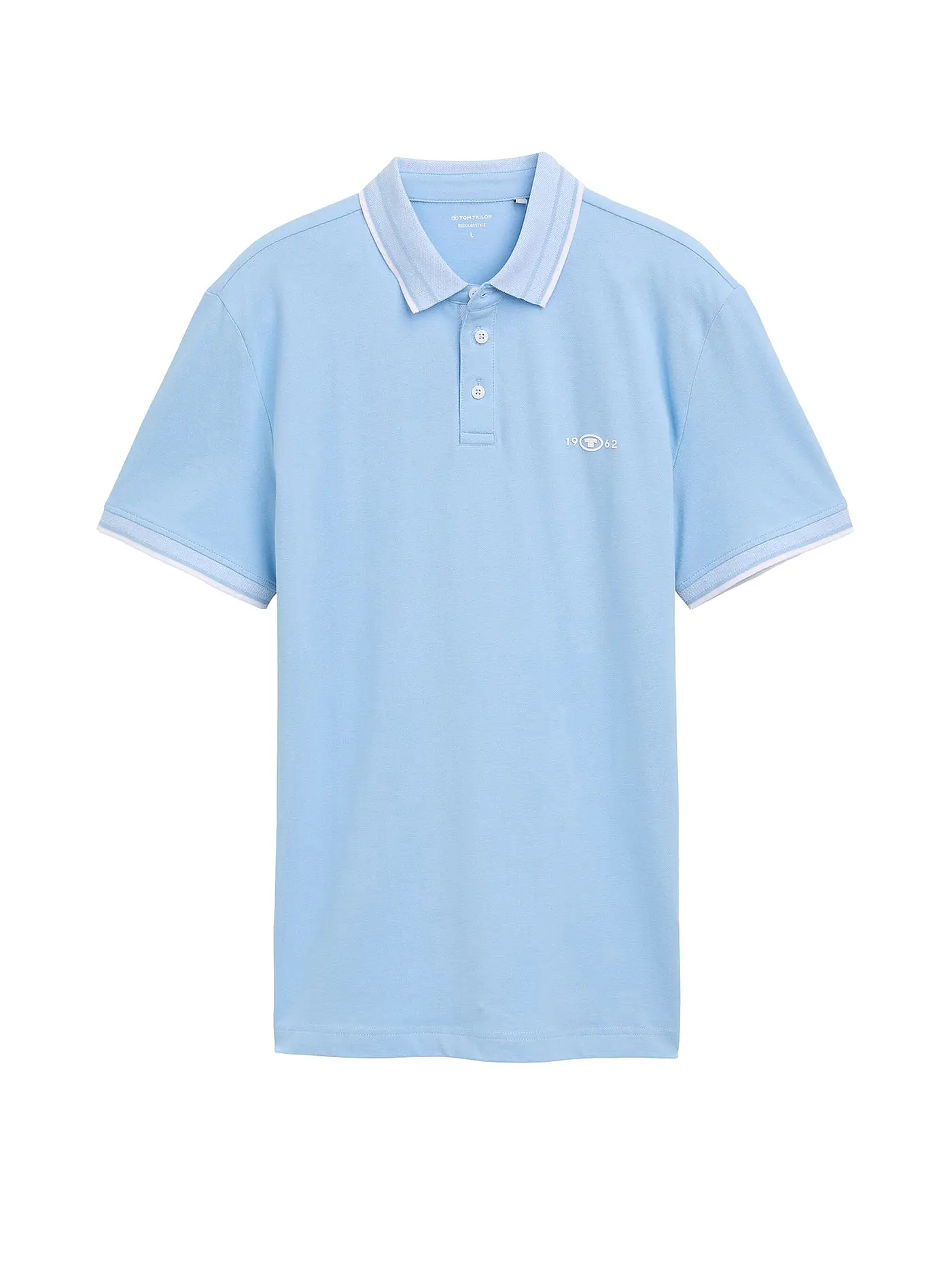 TOM TAILOR | Poloshirt  | hellblau