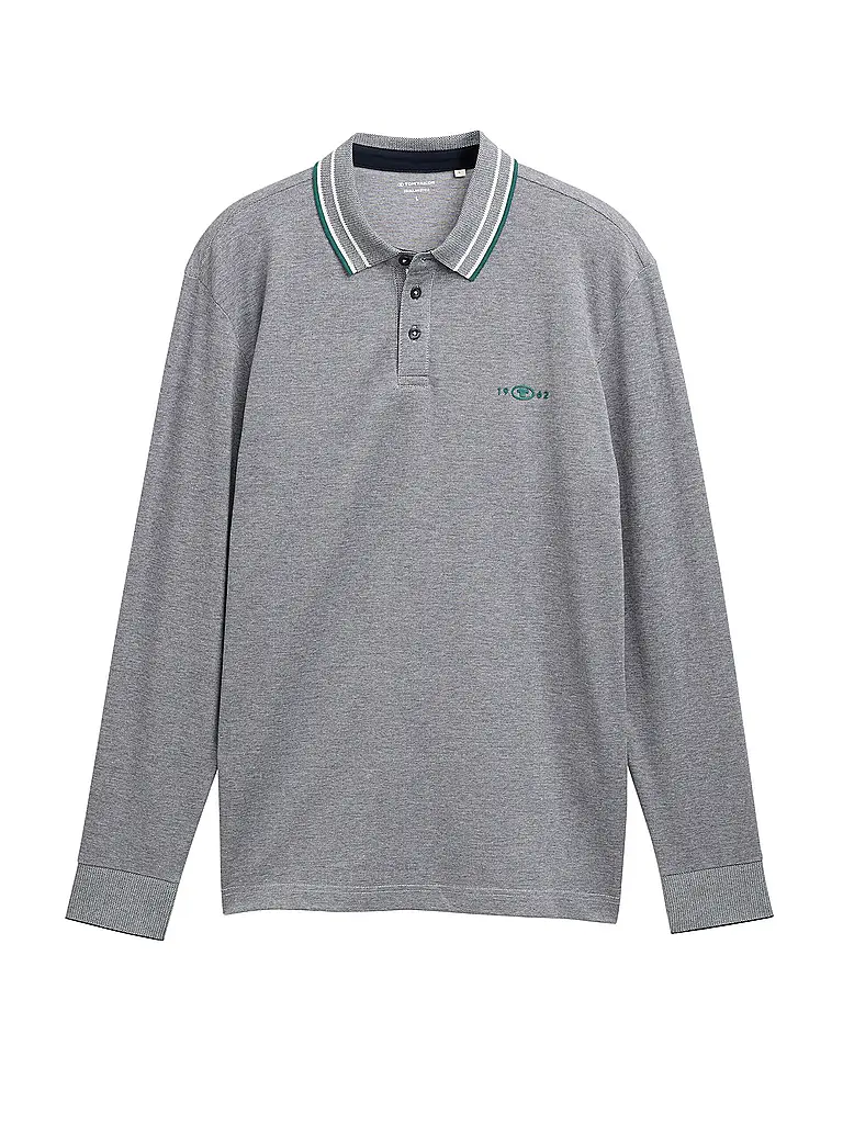 TOM TAILOR | Poloshirt  | grau
