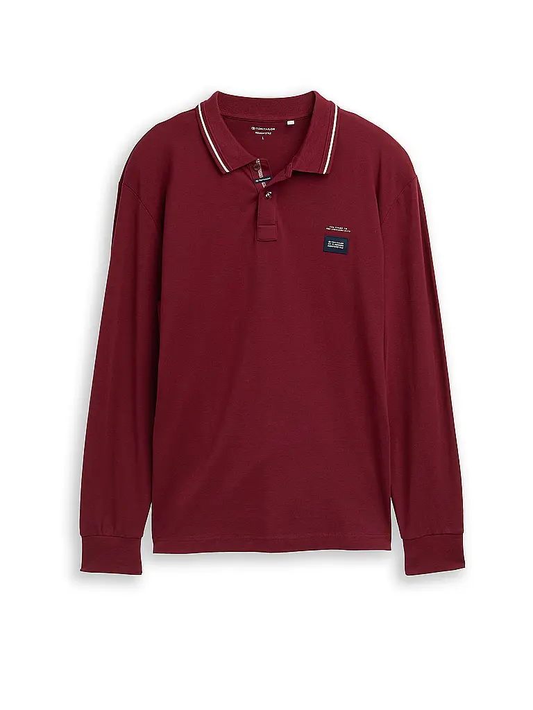 TOM TAILOR | Poloshirt  | Rot