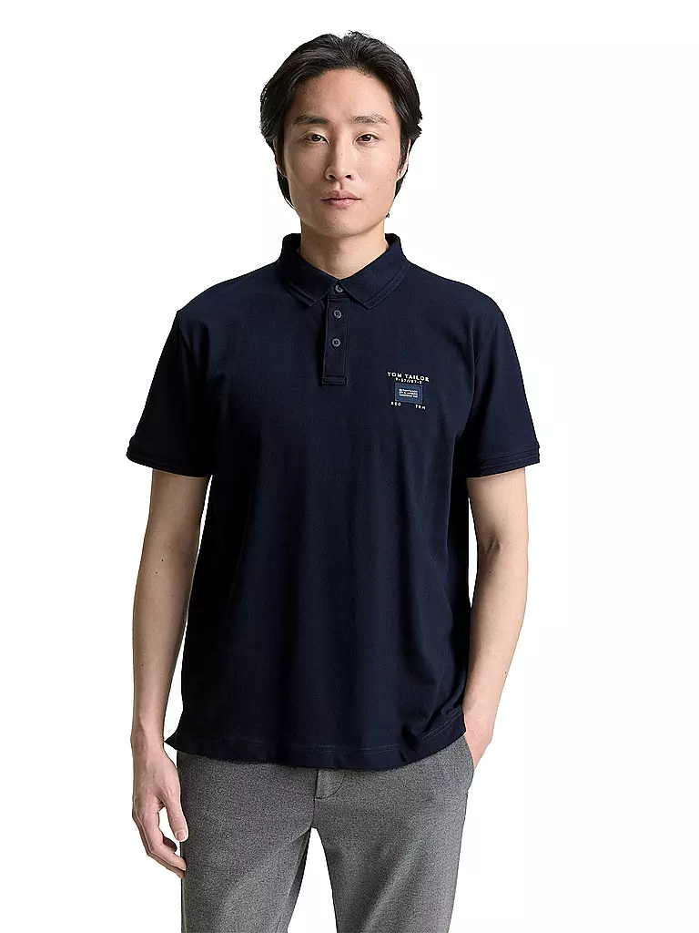 TOM TAILOR | Poloshirt  | dunkelblau