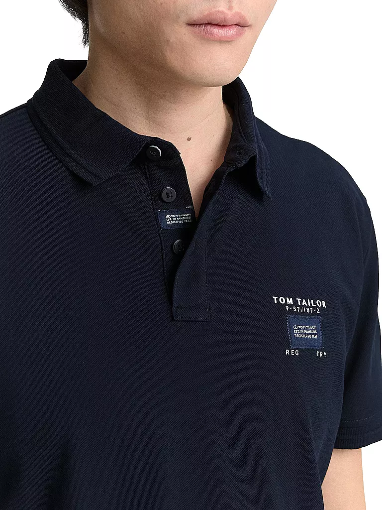 TOM TAILOR | Poloshirt  | dunkelblau