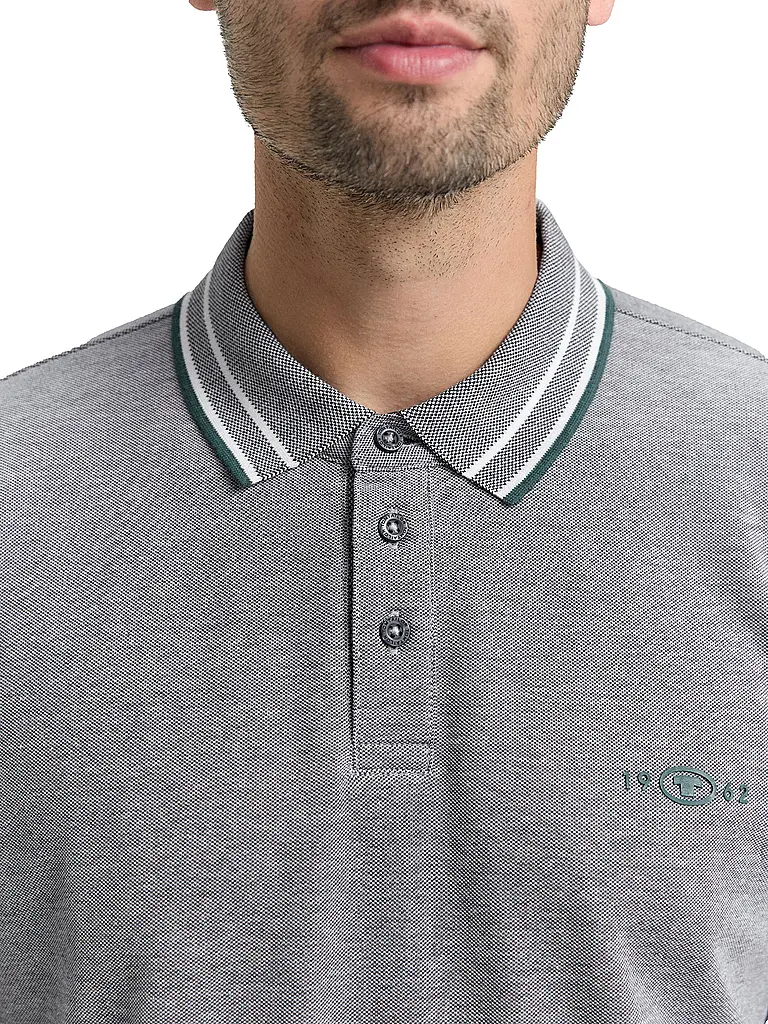 TOM TAILOR | Poloshirt  | grau