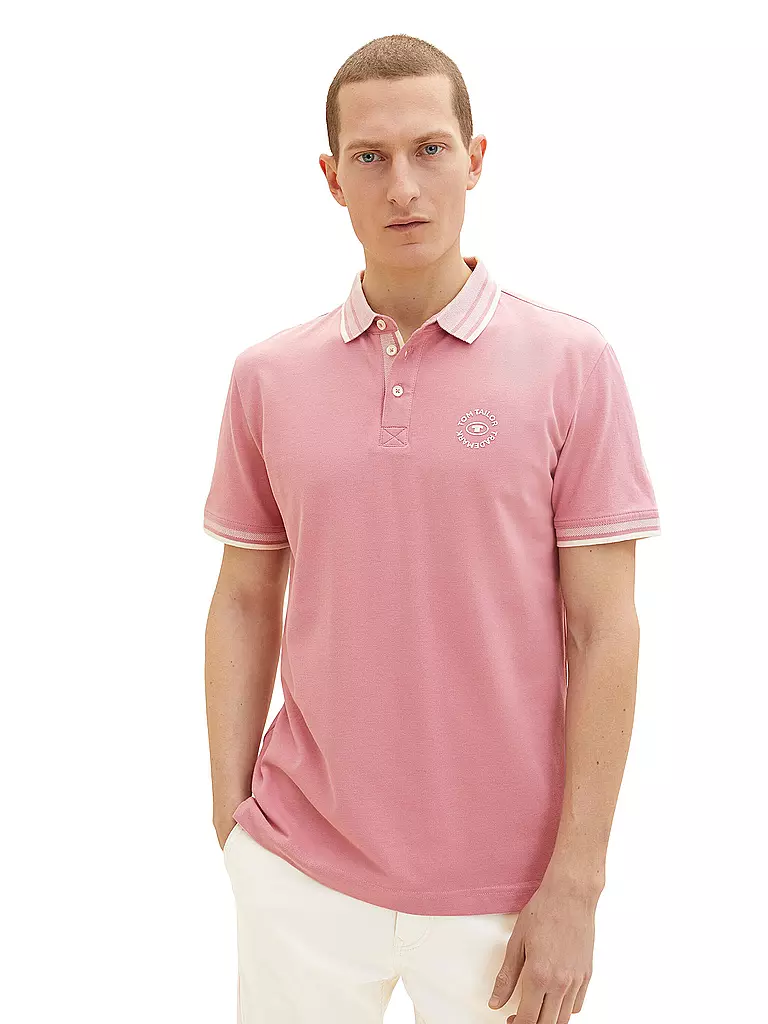 TOM TAILOR | Poloshirt  | rosa