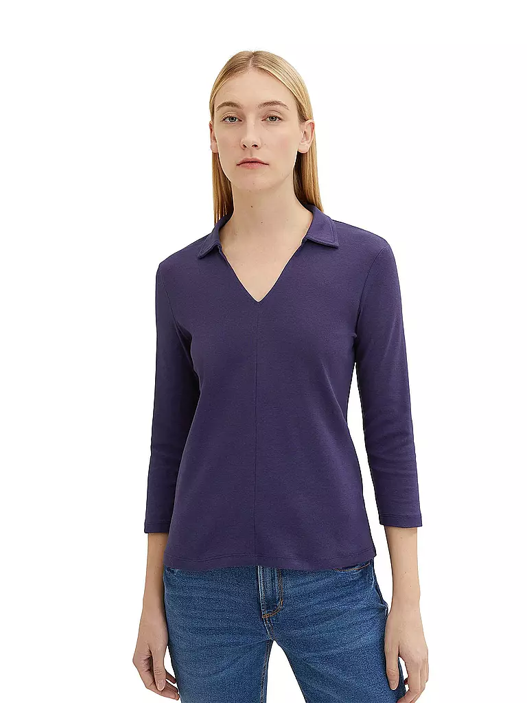 TOM TAILOR | Poloshirt  | dunkelblau