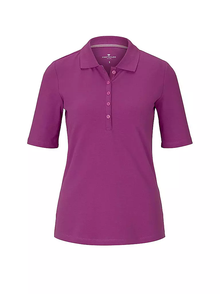 TOM TAILOR | Poloshirt Regular Fit  | pink