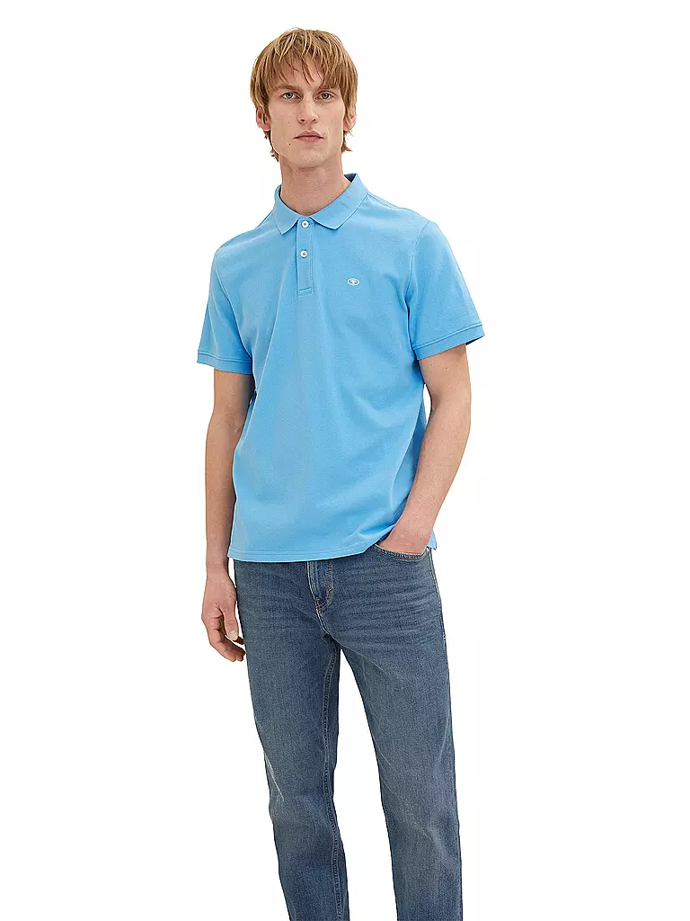 TOM TAILOR | Poloshirt Regular Fit | blau