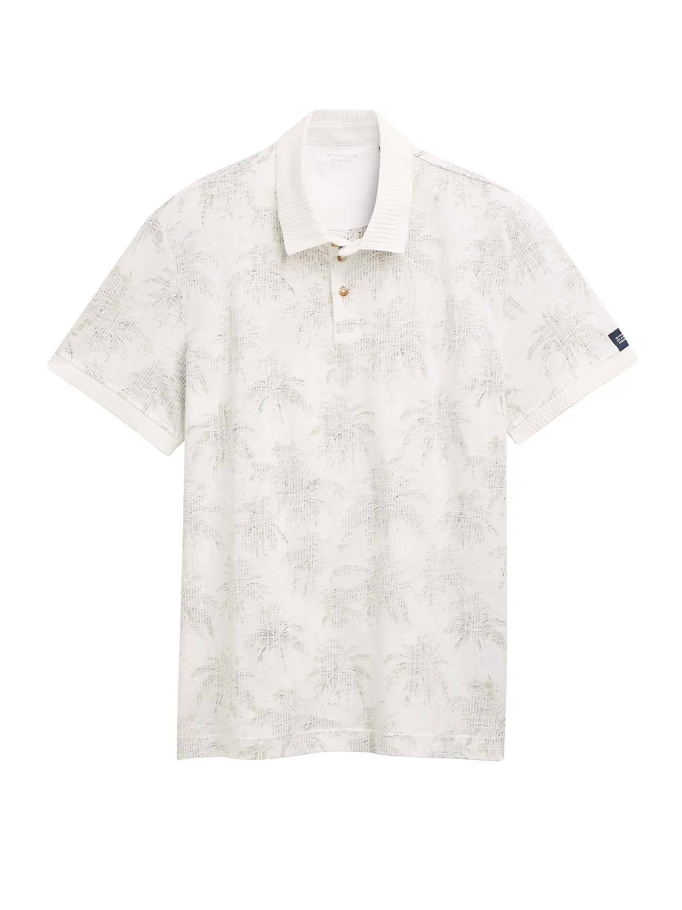 TOM TAILOR |  Poloshirt | weiss