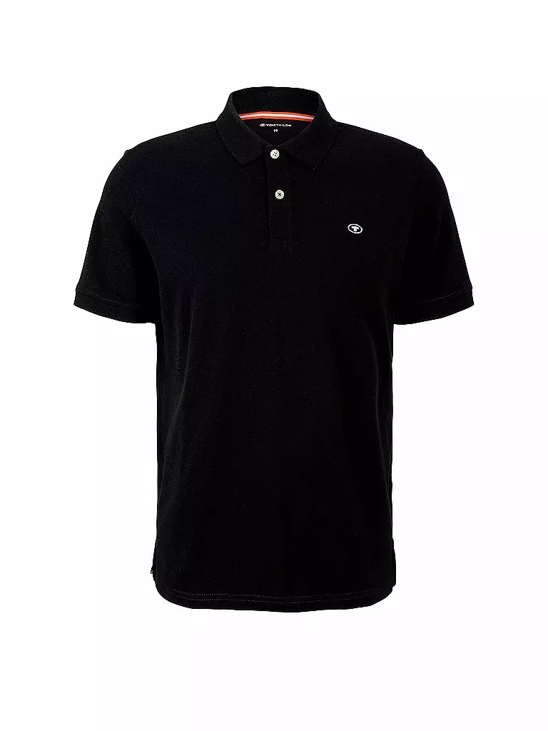 TOM TAILOR | Poloshirt | schwarz