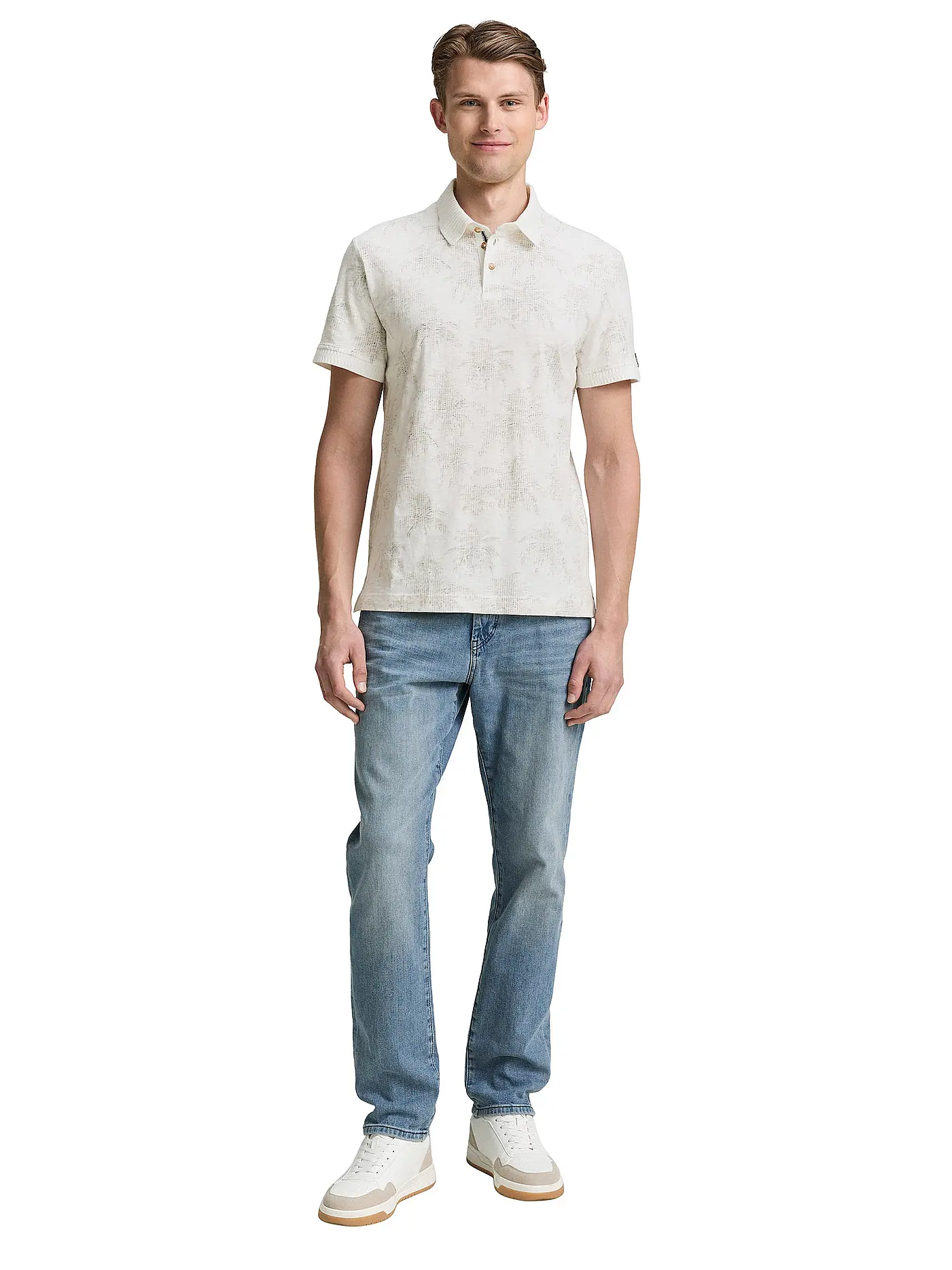 TOM TAILOR | Poloshirt | weiss